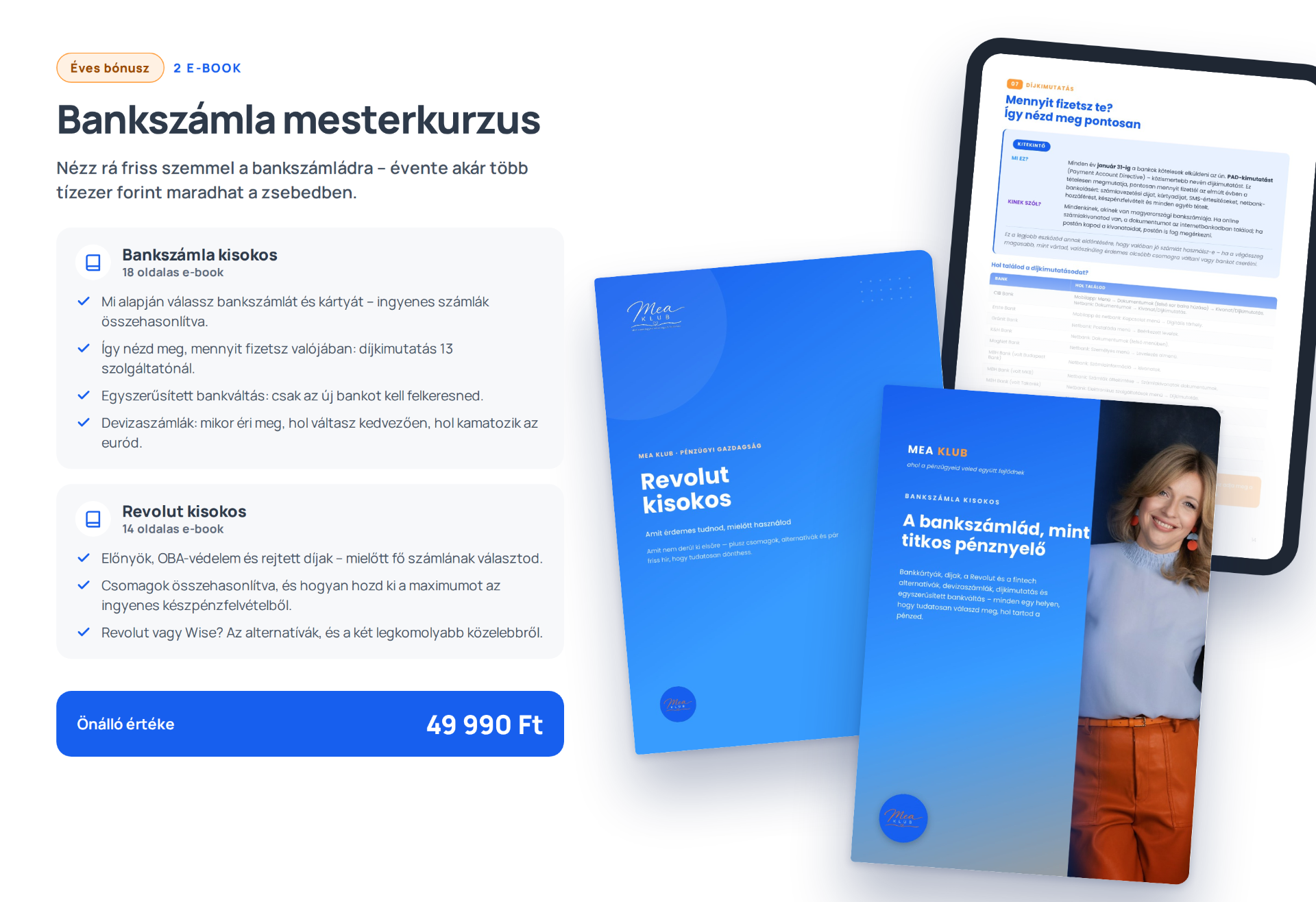 Bankszámla mesterkurzus